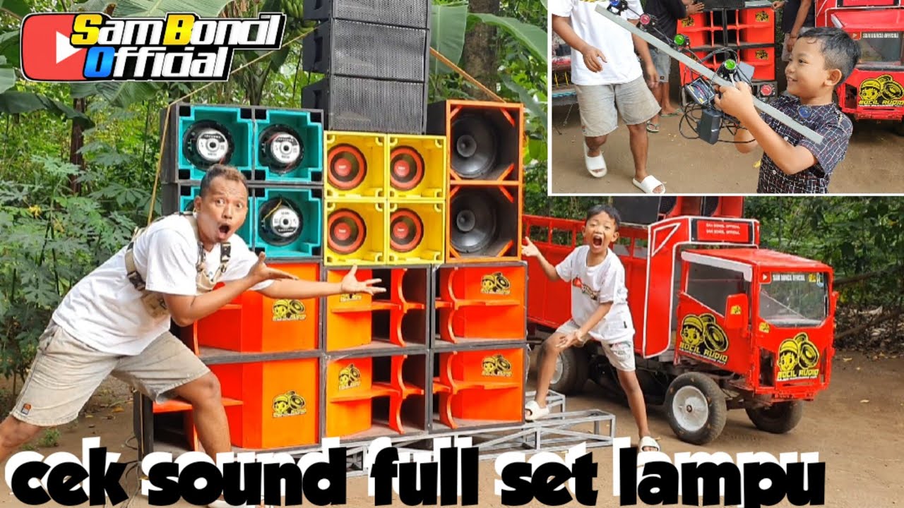 Perdana_Cek Sound Full Set Lampu Kelap Kelip