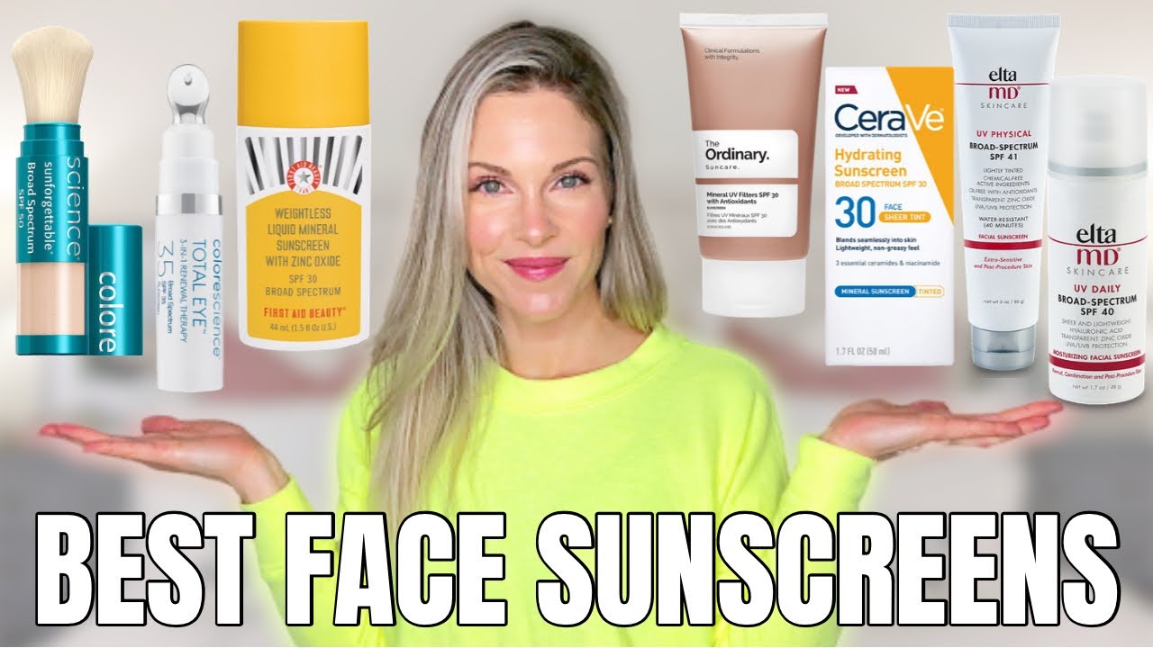 BEST SUNSCREENS FOR YOUR FACE 2020