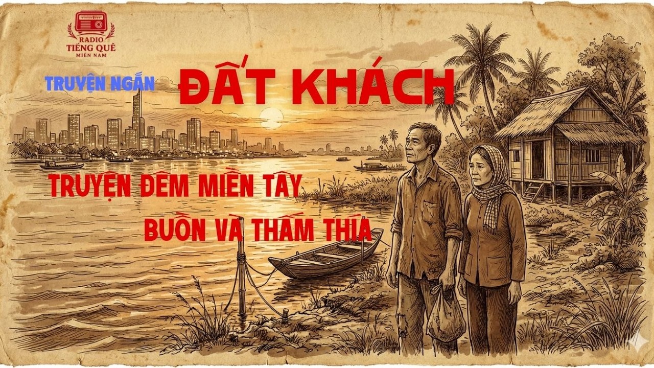 Truyện Miền Tây Nam Bộ | ĐẤT KHÁCH | Nghe Truyện Ngủ Ngon | TG  Xuân Hoài