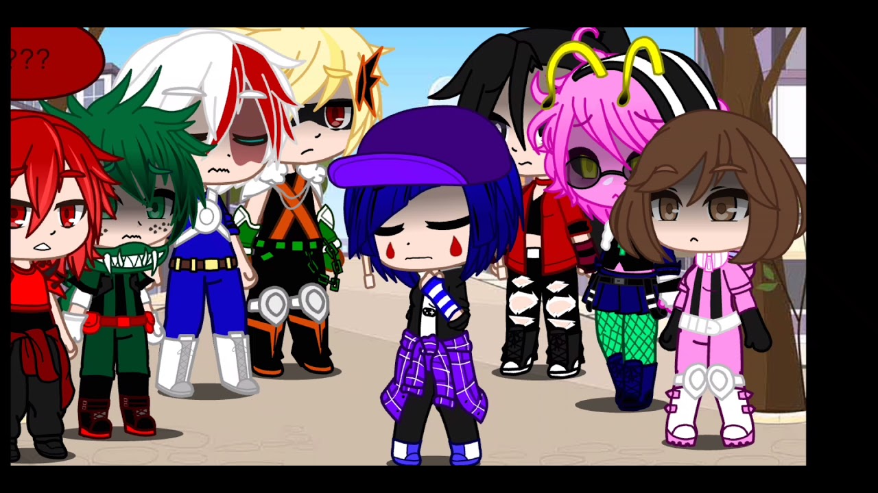 gacha club MHA singing battle 🎤 boy's vs girls💗💙