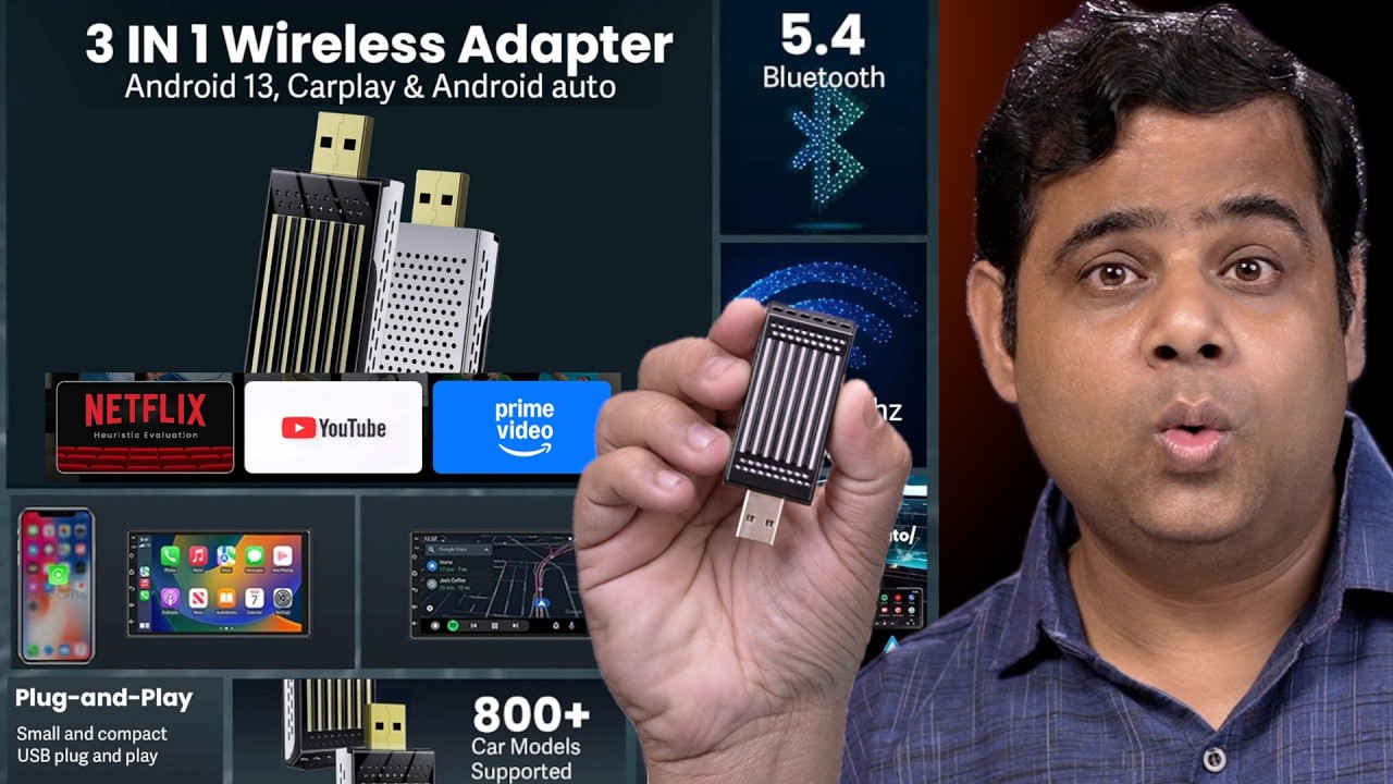 This AI Device Turns Your Car Into a Smart TV 😳 Play YouTube & OTT