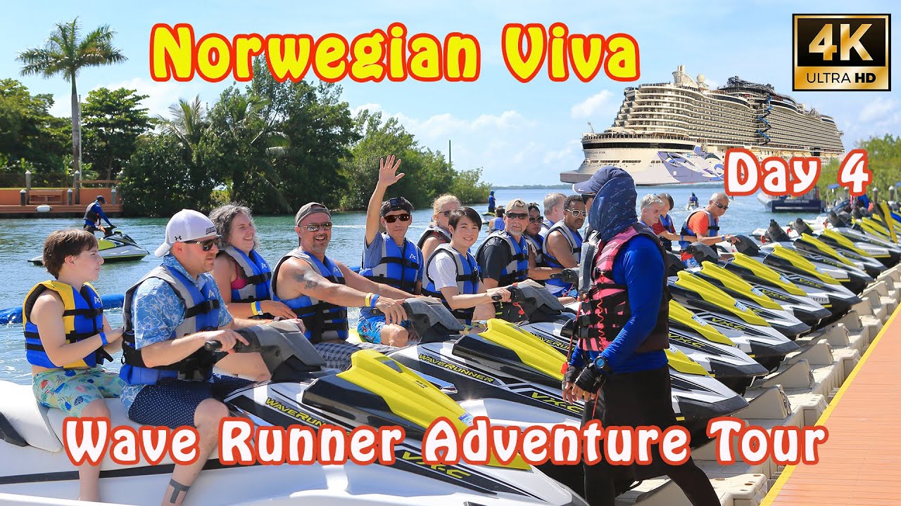 【4K】Wave Runner Adventure * Placencia Belize * Norwegian Viva * Day4