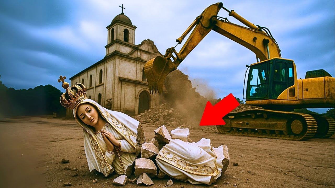 Prefeito Evangélico Mandou Demolir a Igreja Católica Porque Odiava a Nossa Senhora… RELATO DE FÉ