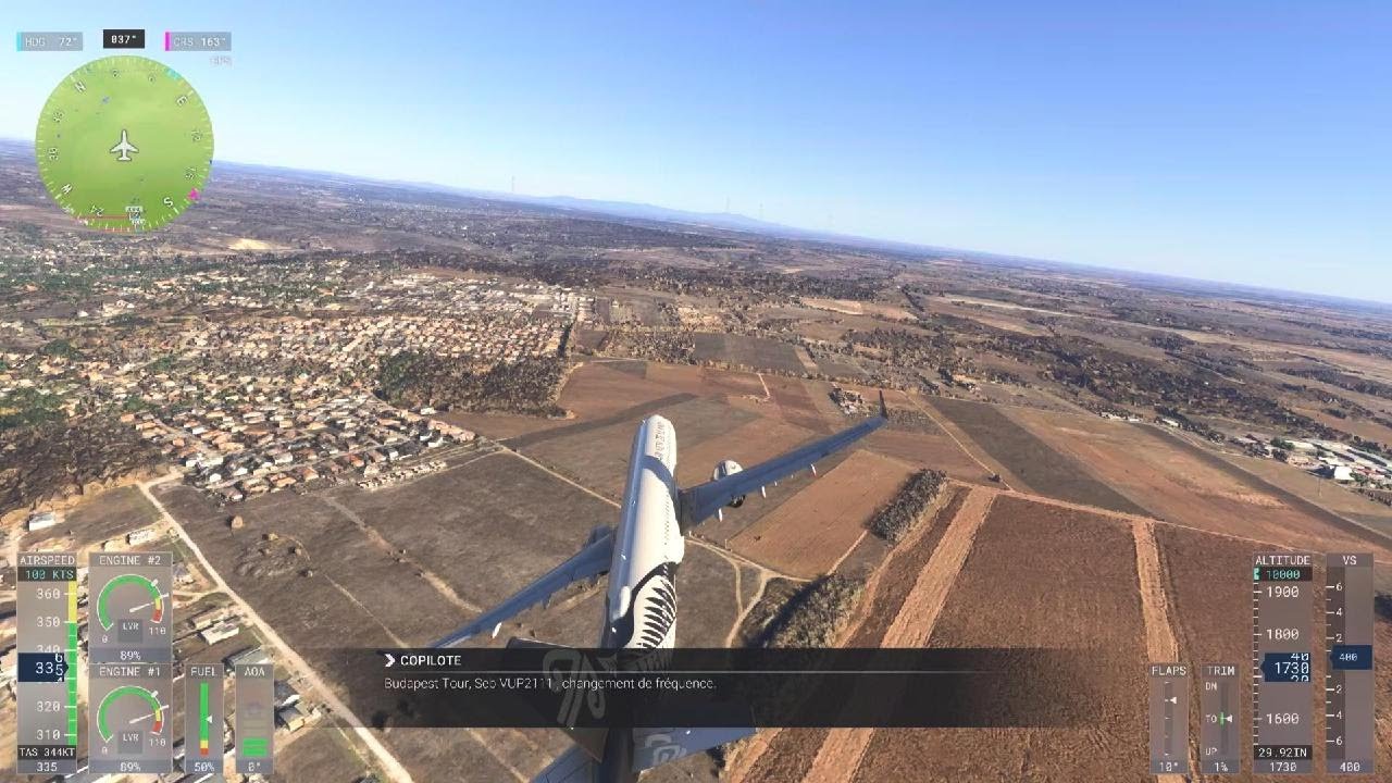 Microsoft Flight Simulator 2024_Budapest et Moscou