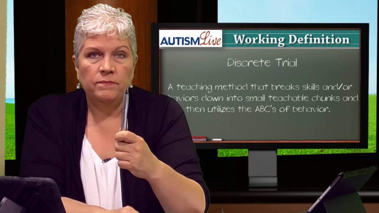 Autism Jargon: Discrete Trial