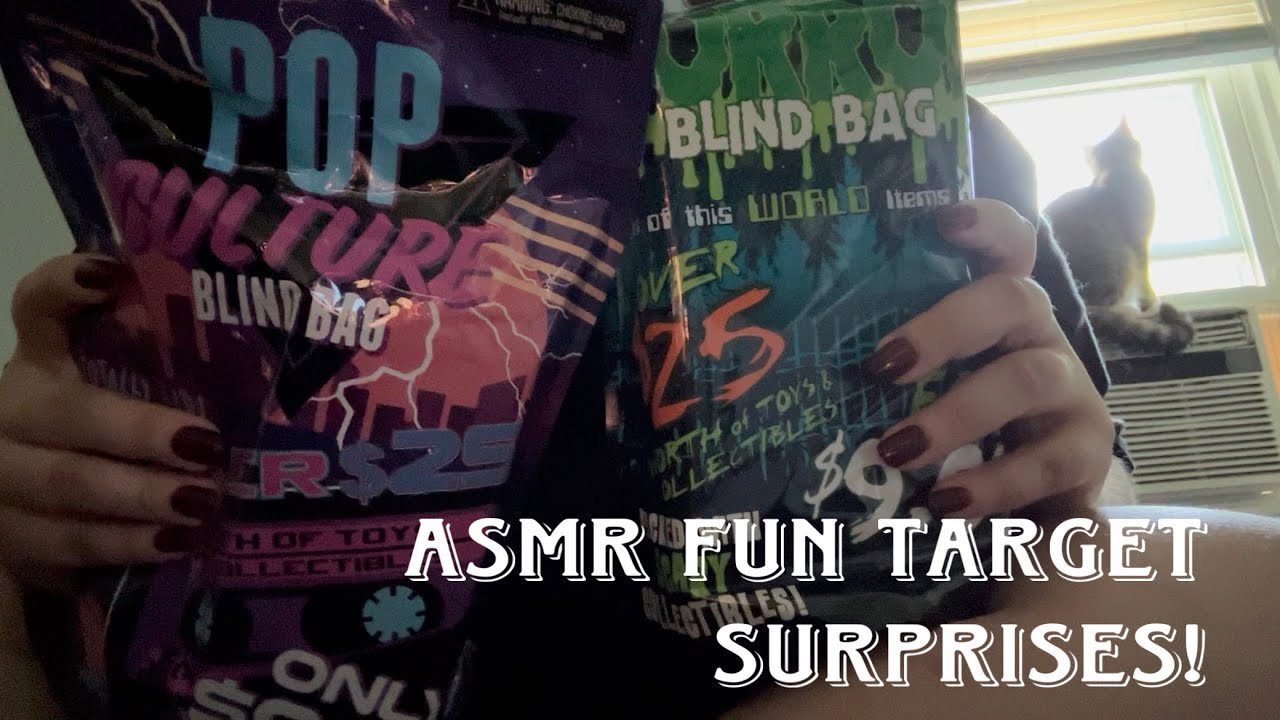 [ASMR] Target Blind Bags #asmr #shoppinghaul #asmrunboxing