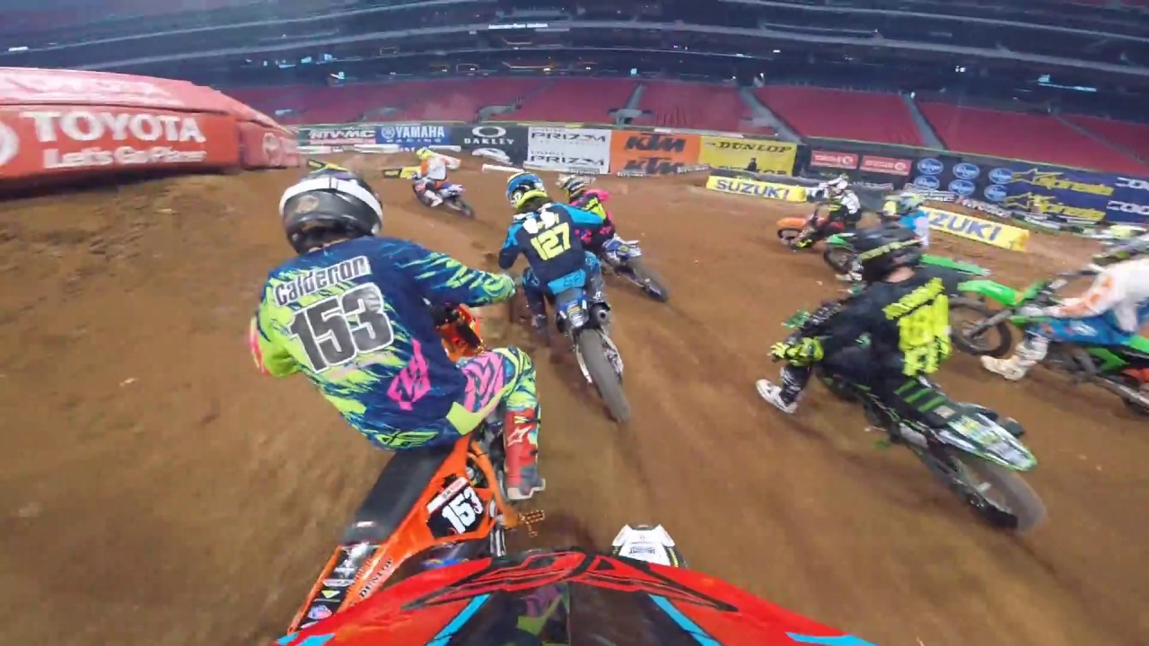 Carter Biese Atlanta Supercross 250B comeback