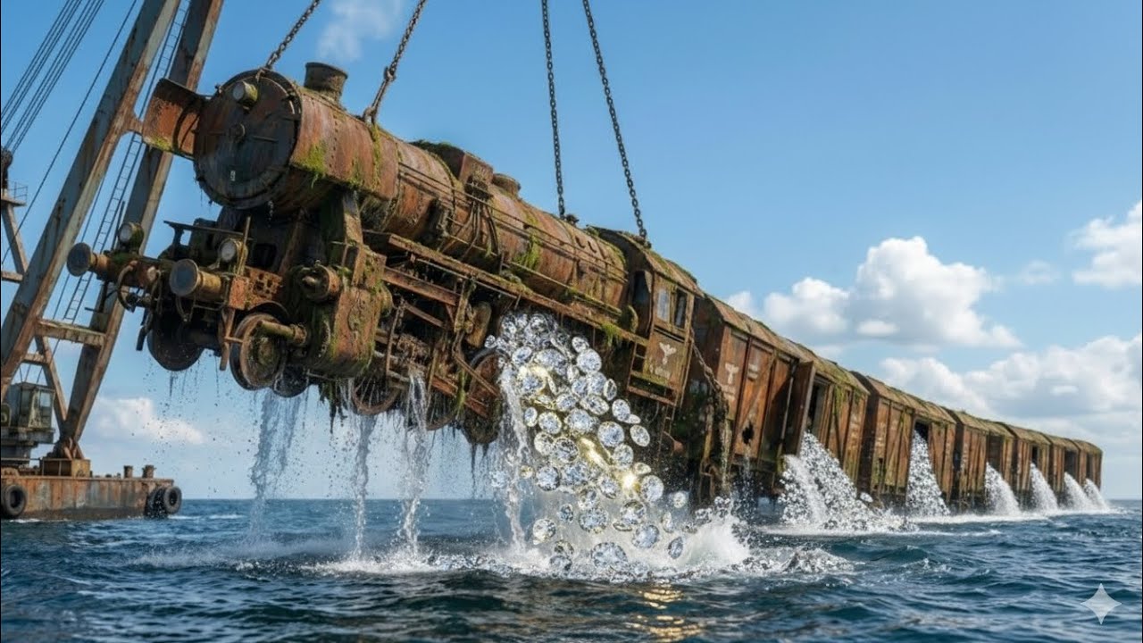 Crazy Restoration: 300 Tons of WWII Gold Train Found Underwater | Full ASMR Rebuild