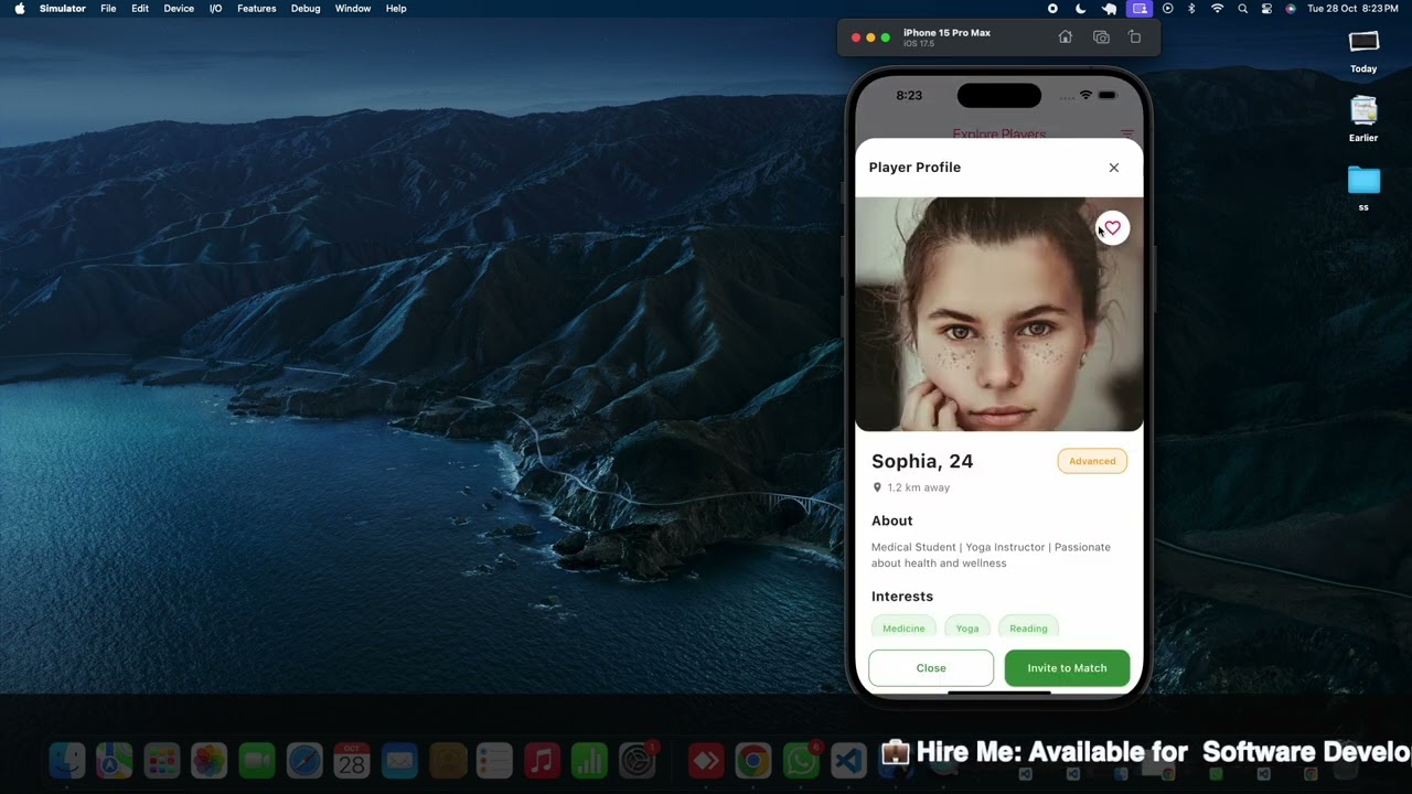 SparkMatch | Modern Flutter Dating App UI Design 2025 | Flutter Tinder Clone