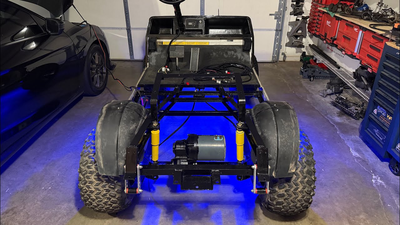 1988 Club Car DS build Video 2