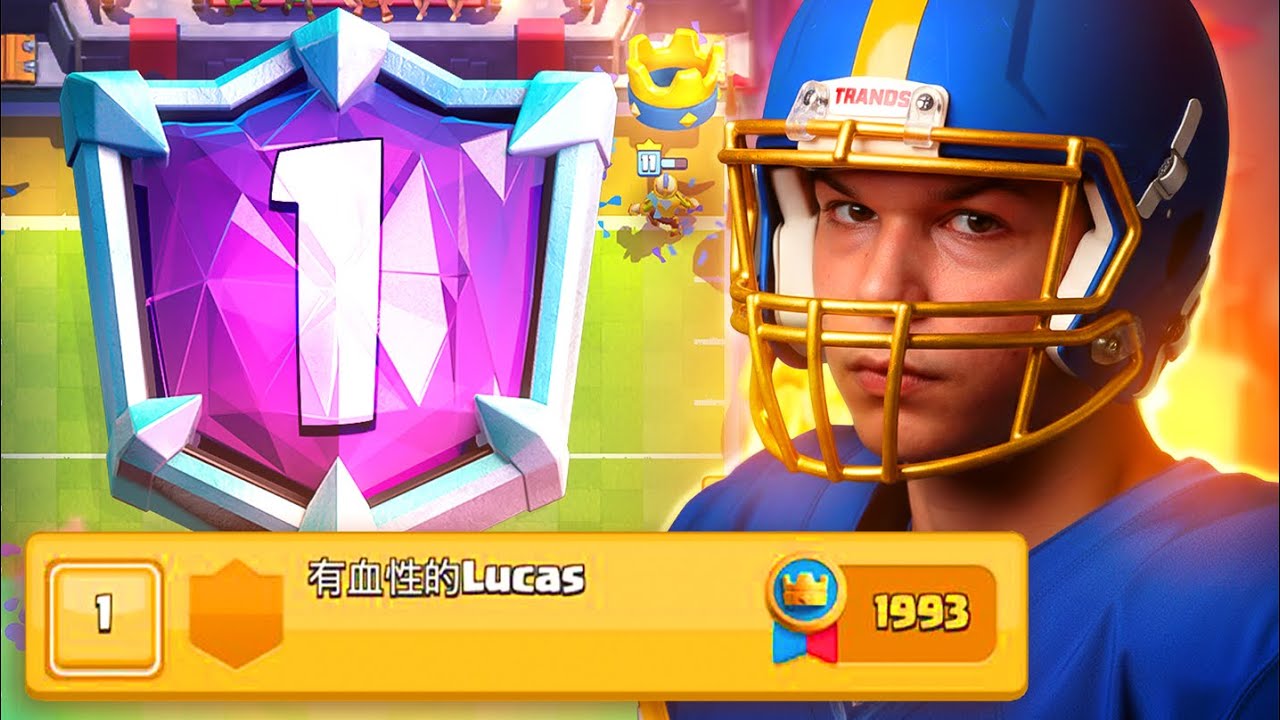 PEGUEI TOP 1 NO MODO MAIS INÚTIL DO CLASH ROYALE! (NINGUÉM LIGA)