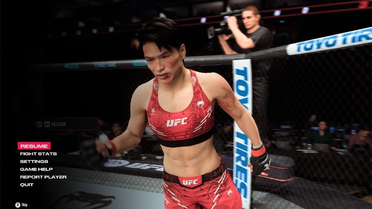 UFC the best knockout Zhang Weili