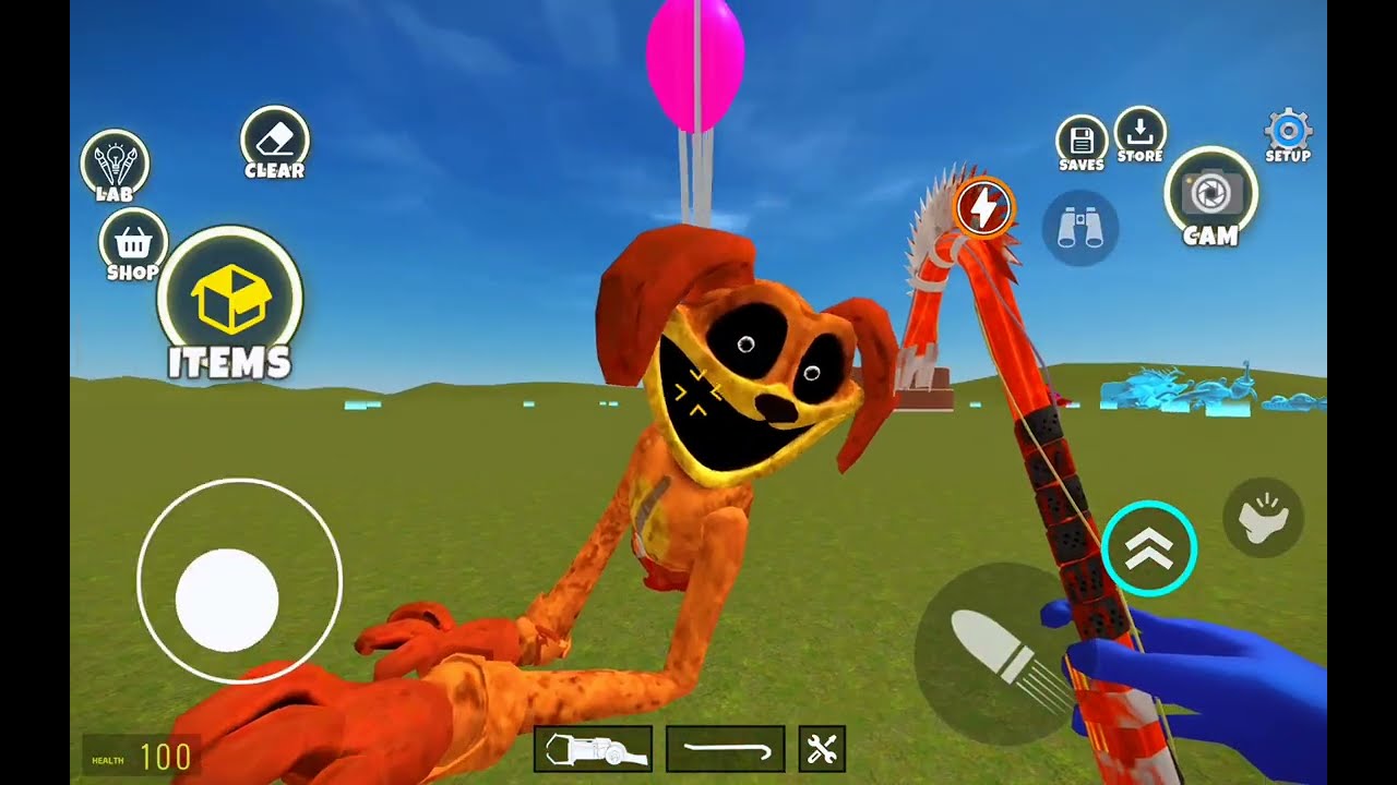 New updates goo goo gaga Boss vs Nextbots in playground mod chasing me in gmod#gmod #roblox #poppy#2