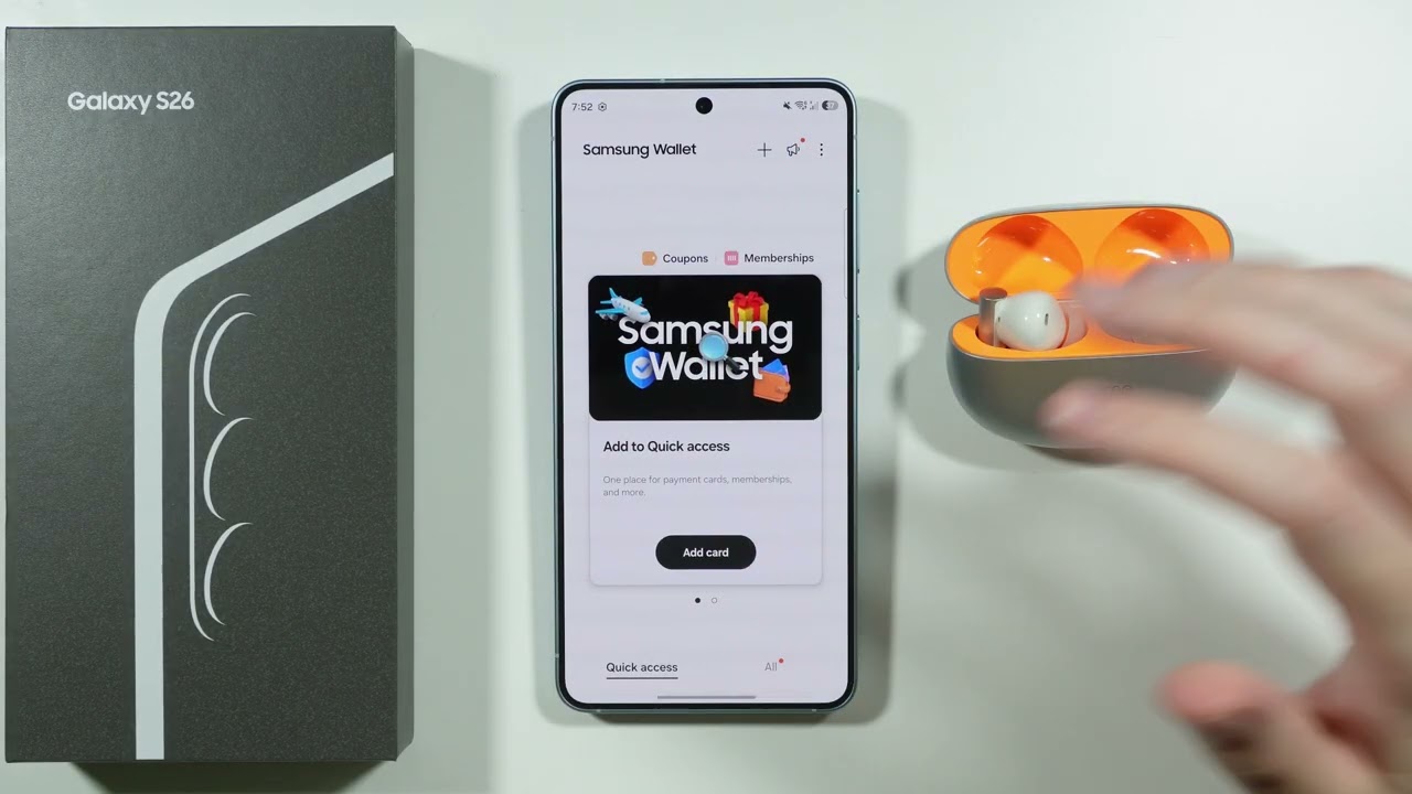 Samsung Galaxy S26: Jak wyłączyć funkcję przesuwania w g&oacute;rę w portfelu Samsung
