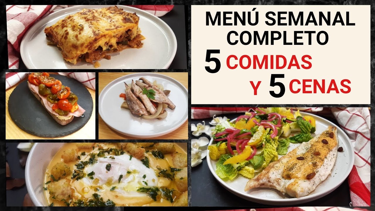 🔴BATCH COOKING para TODA LA SEMANA. Comidas y Cenas. 2023