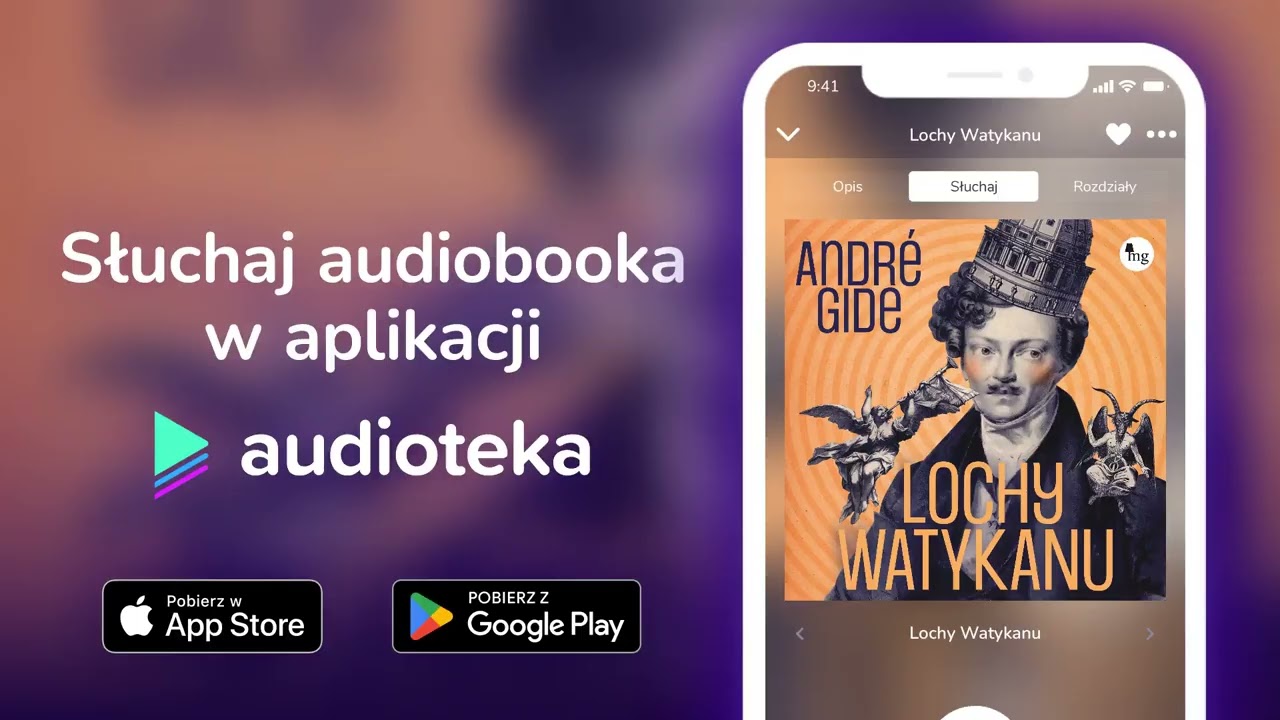 Lochy Watykanu - audiobook |  Andr&eacute; Gide (czyta Kamil Pruban)