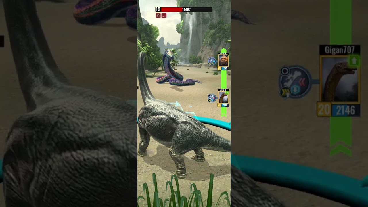 Jefe Hidraboa/Isla de las pruebas #jurassicworldalive