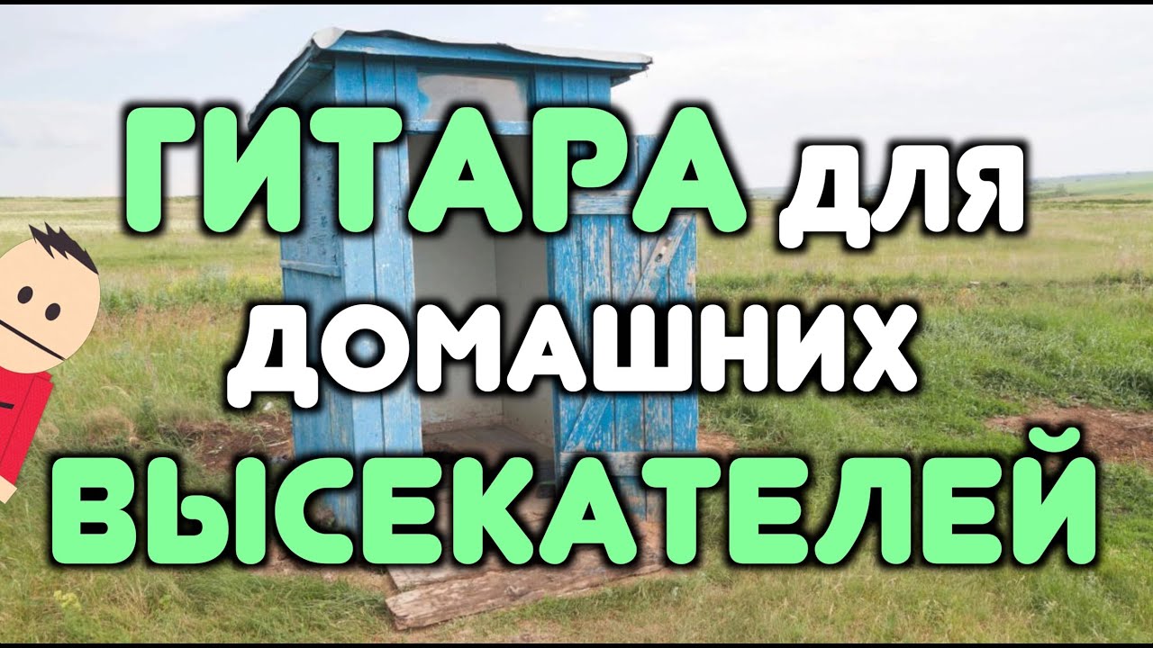 ГИТАРА ДЛЯ ДОМАШНИХ ВЫСЕКАТЕЛЕЙ!