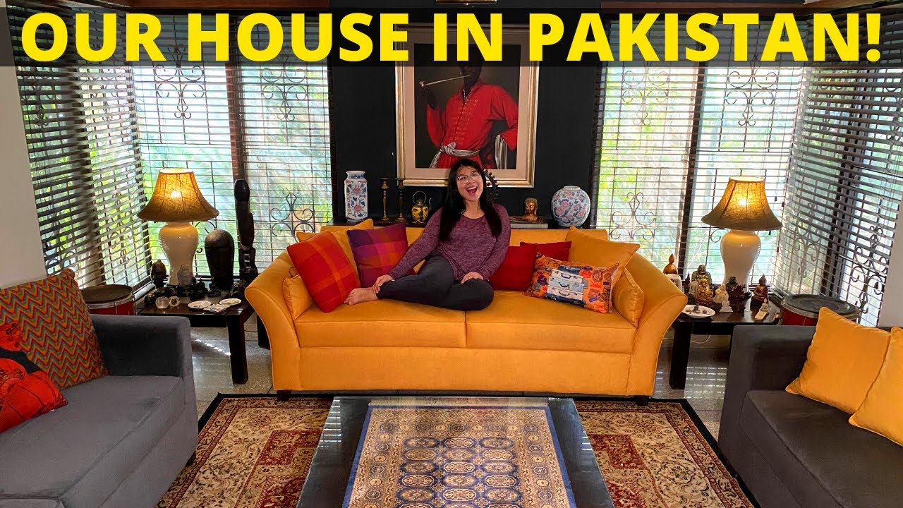 Our HOUSE + NEIGHBOURHOOD TOUR in Pakistan! (Best AirBnB in luxurious area in Lahore)- PAKISTAN VLOG