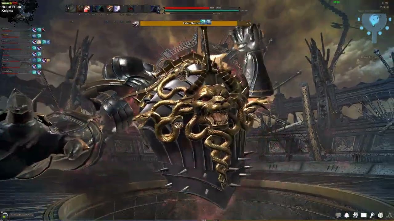 Vindictus Eisen Ritter Chain Vella party play