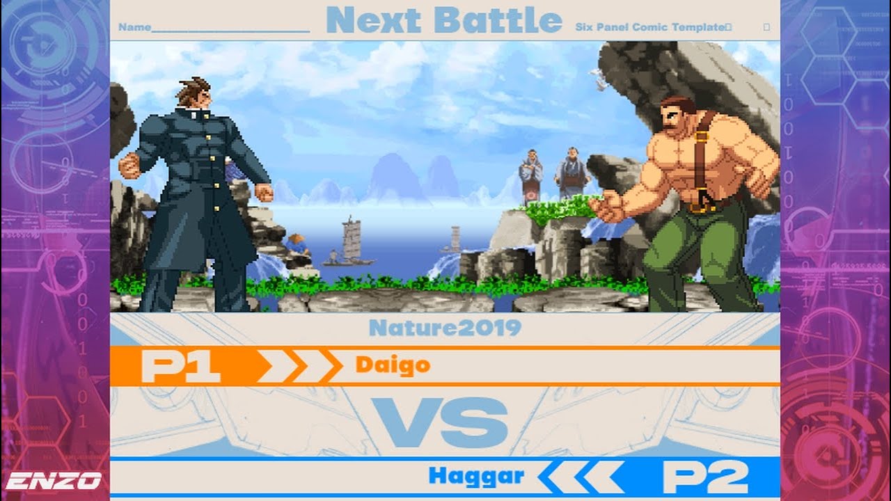 [V-IKEMEN] The Fighting Grounds - EP55 - Daigo vs Haggar, Daigo's Day Out