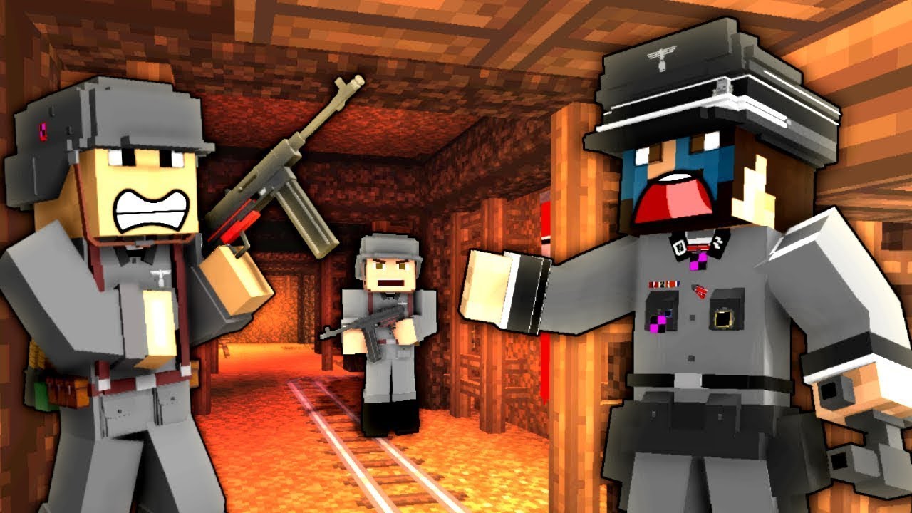 UNDER THE TRENCH! - Minecraft WW2 (Heroes & Generals) - S5E16