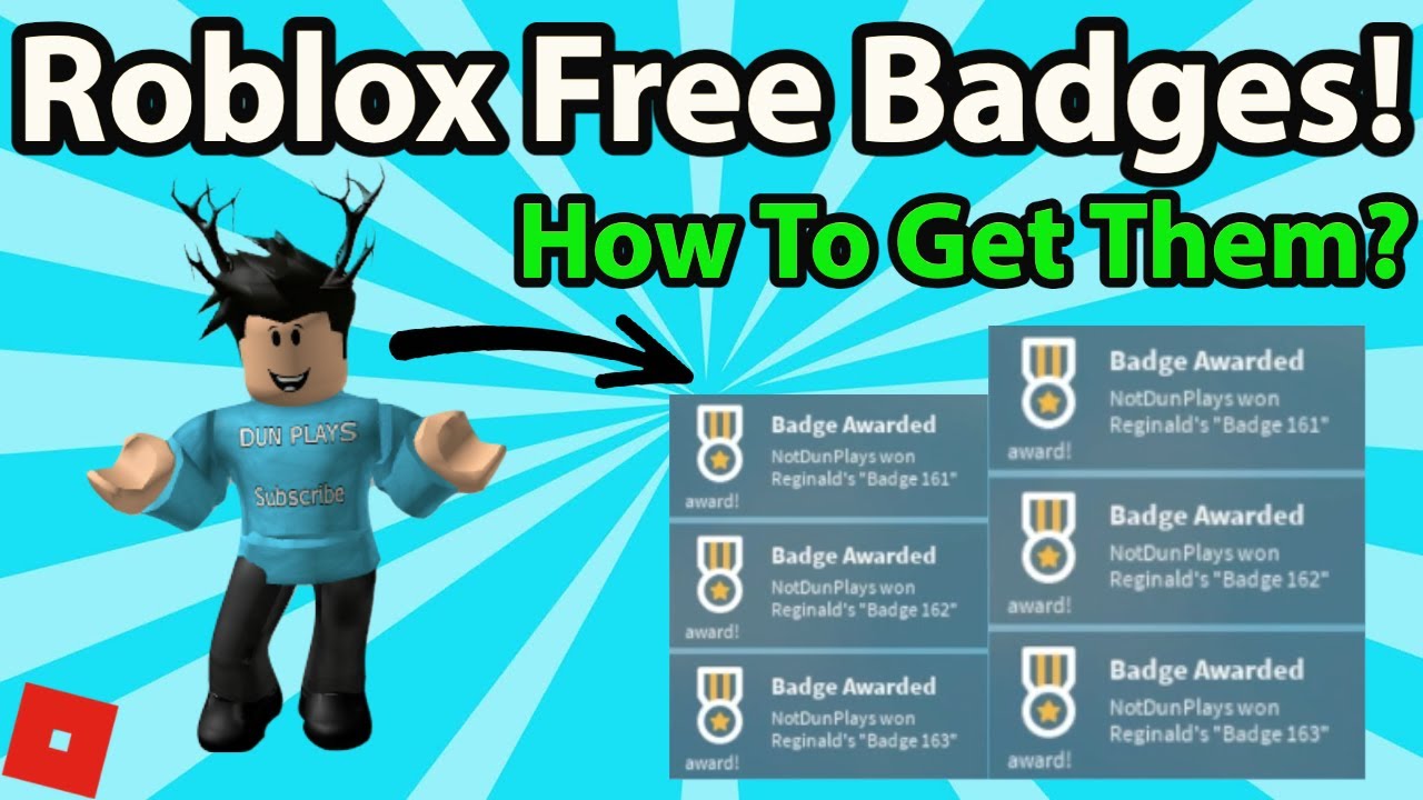 How To Get MANY Free Badges In Roblox? | Full Tutorial