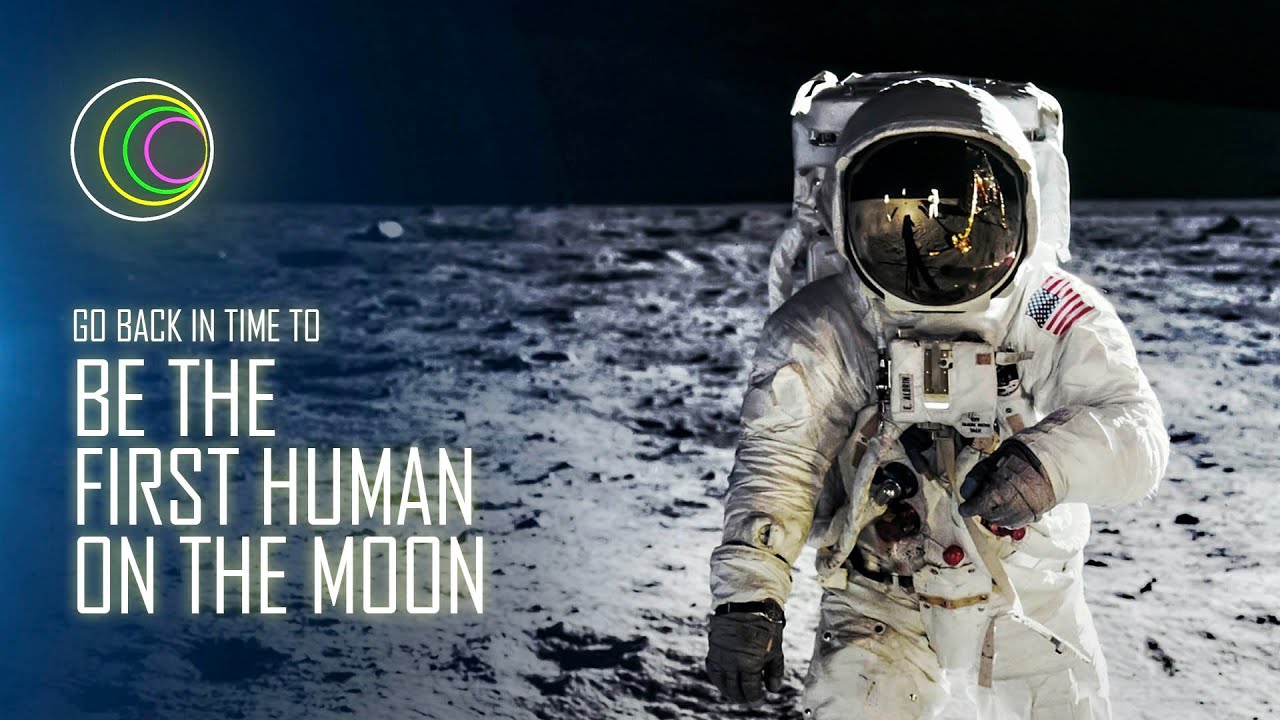 Time Travel To Be the First Human on the Moon