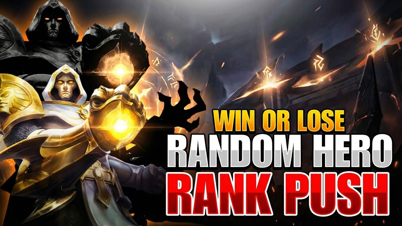 Random Hero Rank Push Challenge 🔥 | Win or Lose? | Mobile Legends