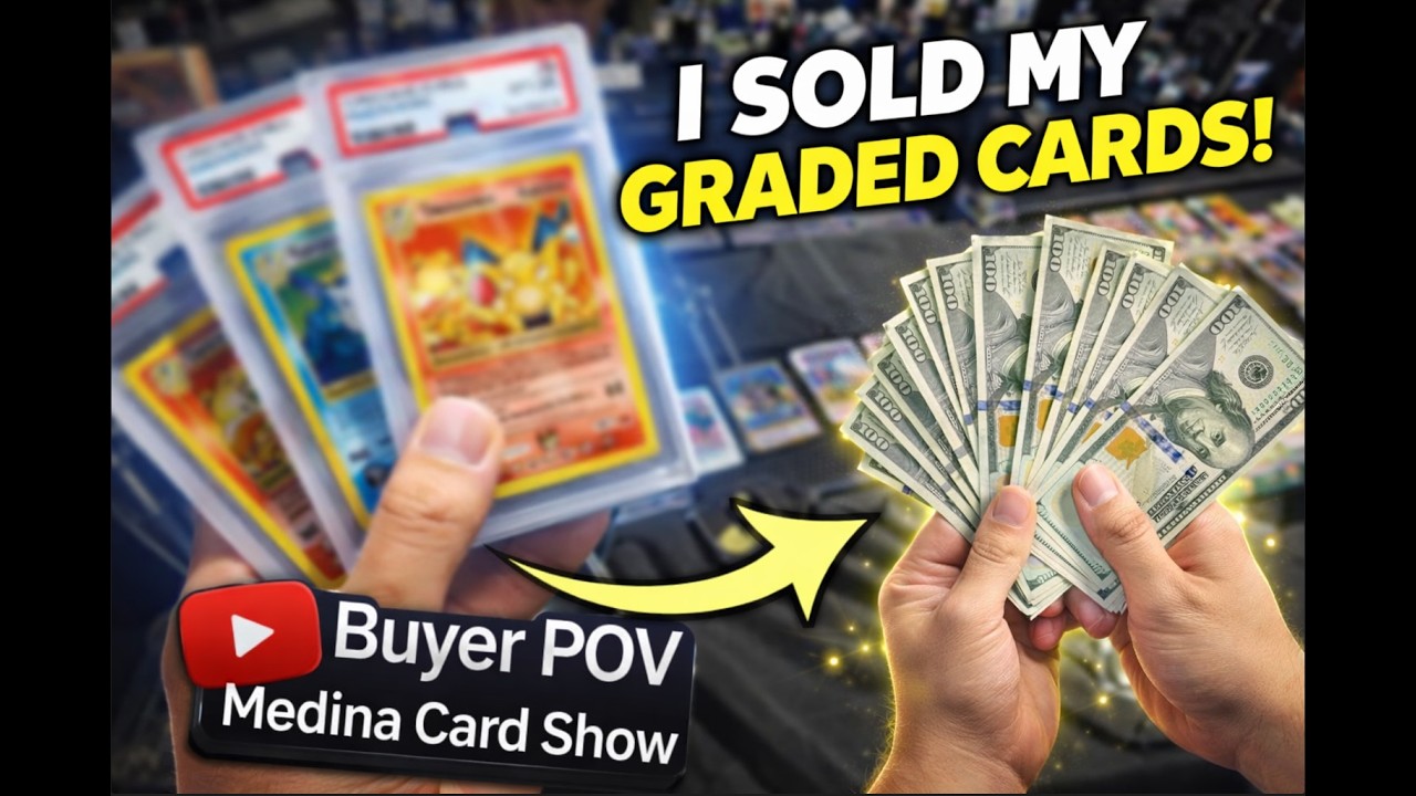 Pokemon Buyer POV | Medina Card show | Buying & Selling #pokemon #pokemoncards #cardshow #pov