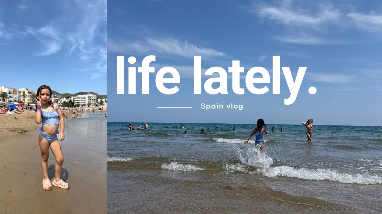 Travel Vlog: Disa dite te nxehta me ne | Vizitojme plazhe afer Barcelona: Sitges | Castelldefels