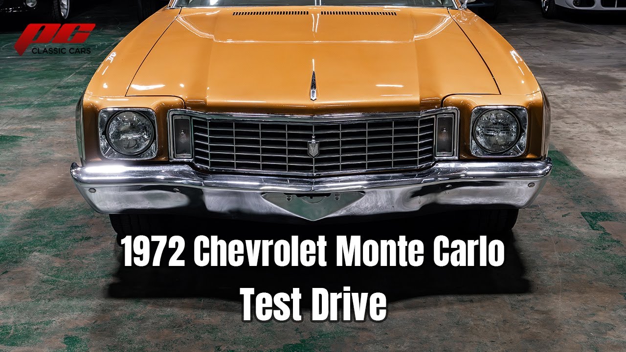 *SOLD* 1972 Chevrolet Monte Carlo Test Drive-Numbers Match-402-Auto-AC