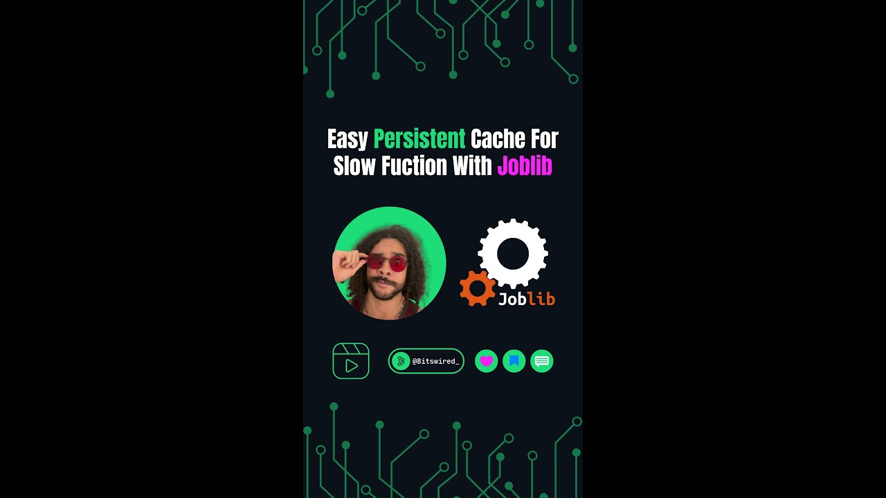 Easy Persistent Cache For Slow Functions With Joblib
