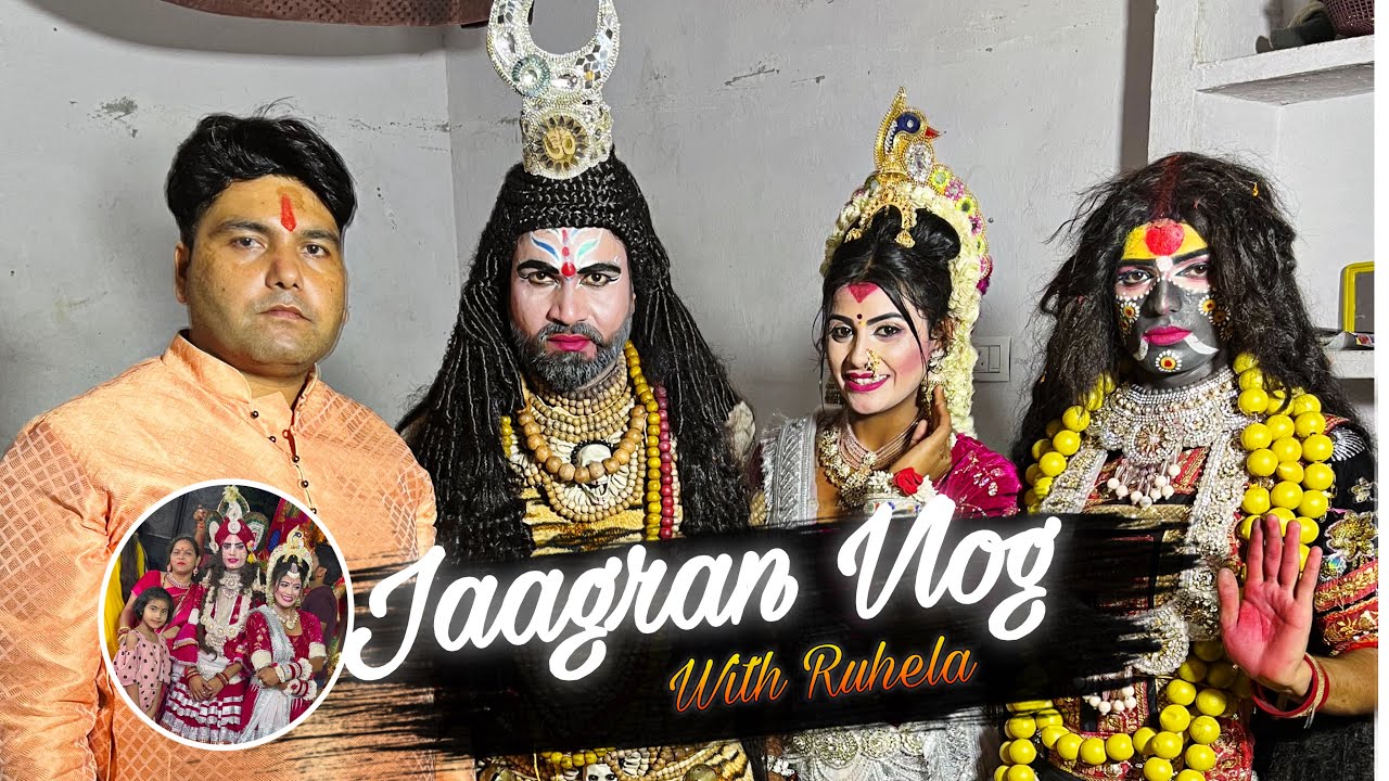Mata Ka Jaagaran | Jaagaran Vlog | Jai Mata Di 🙏🏻❤️ Part -2