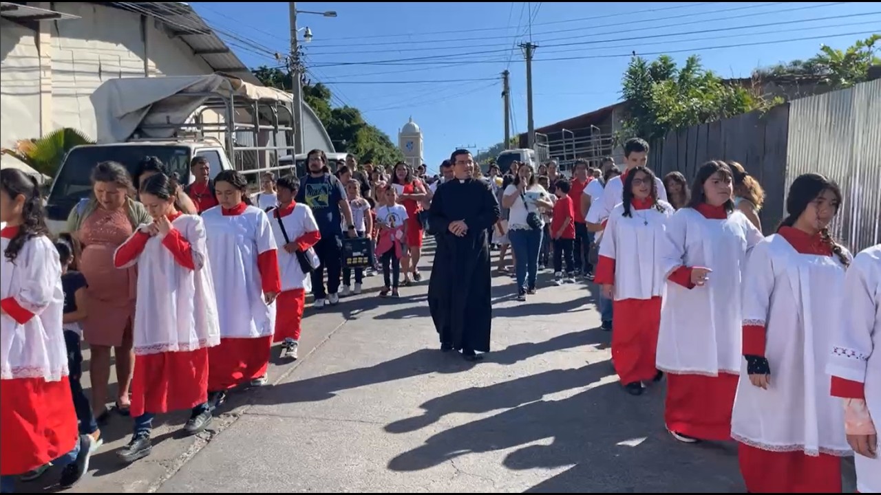 Procesión de Niños de la Convivencia Parroquial | Parroquia San Esteban Catarina | 25-01-2026