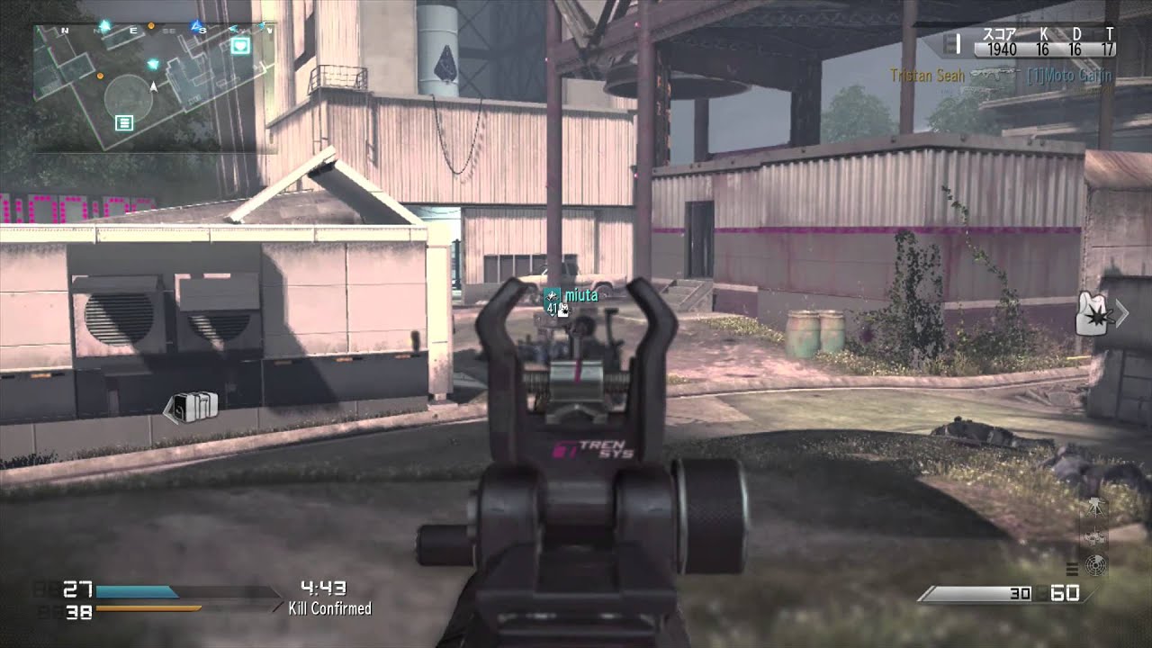 Cod,ghosts 第59回 DLC 追加マップ [lgnition]でキルコン