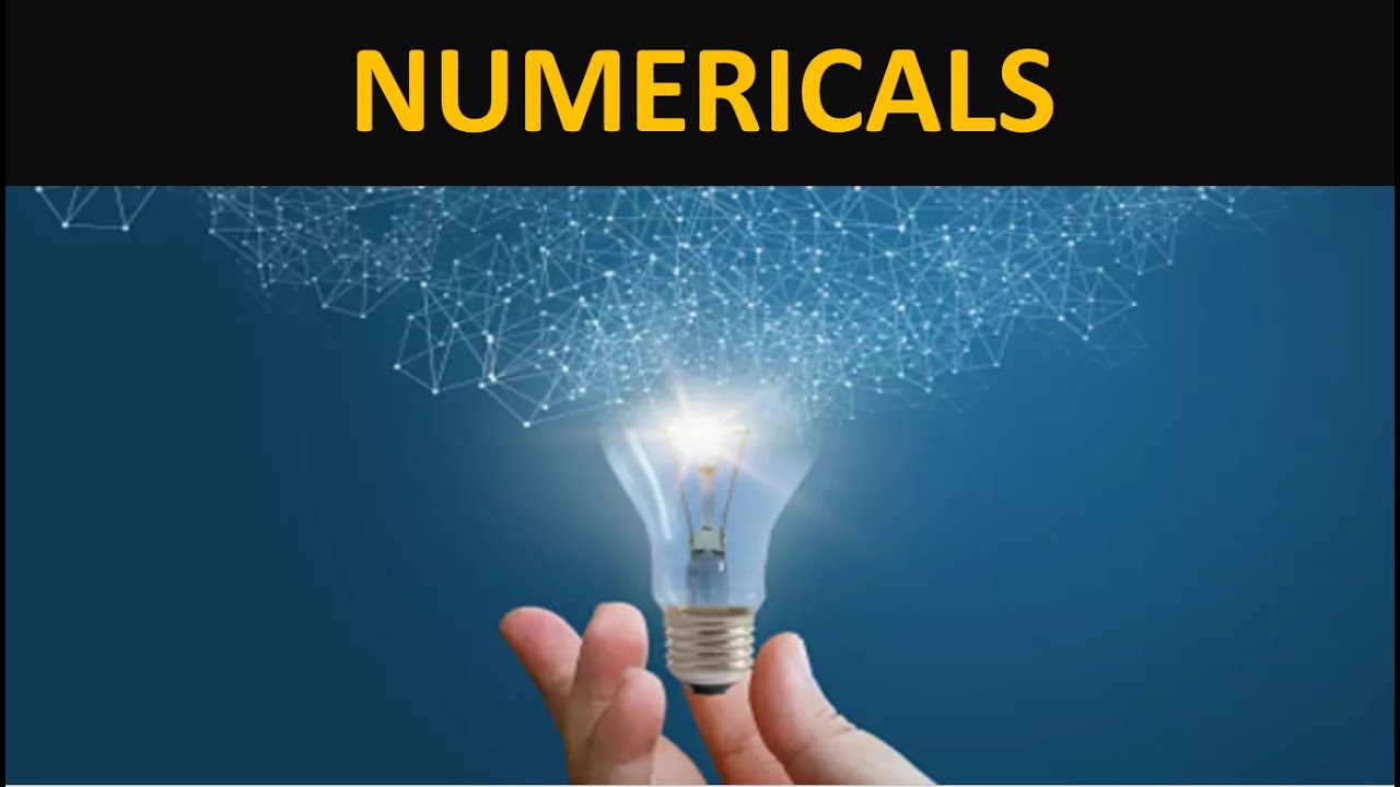 Current Electricity: Numericals on electric current