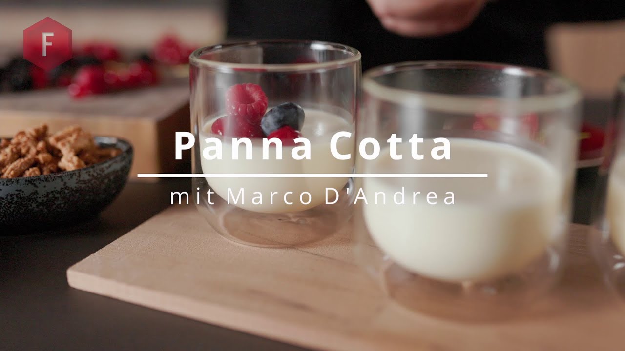 Panna Cotta im Glas  - Einfach, Lecker und mit frischen Beeren