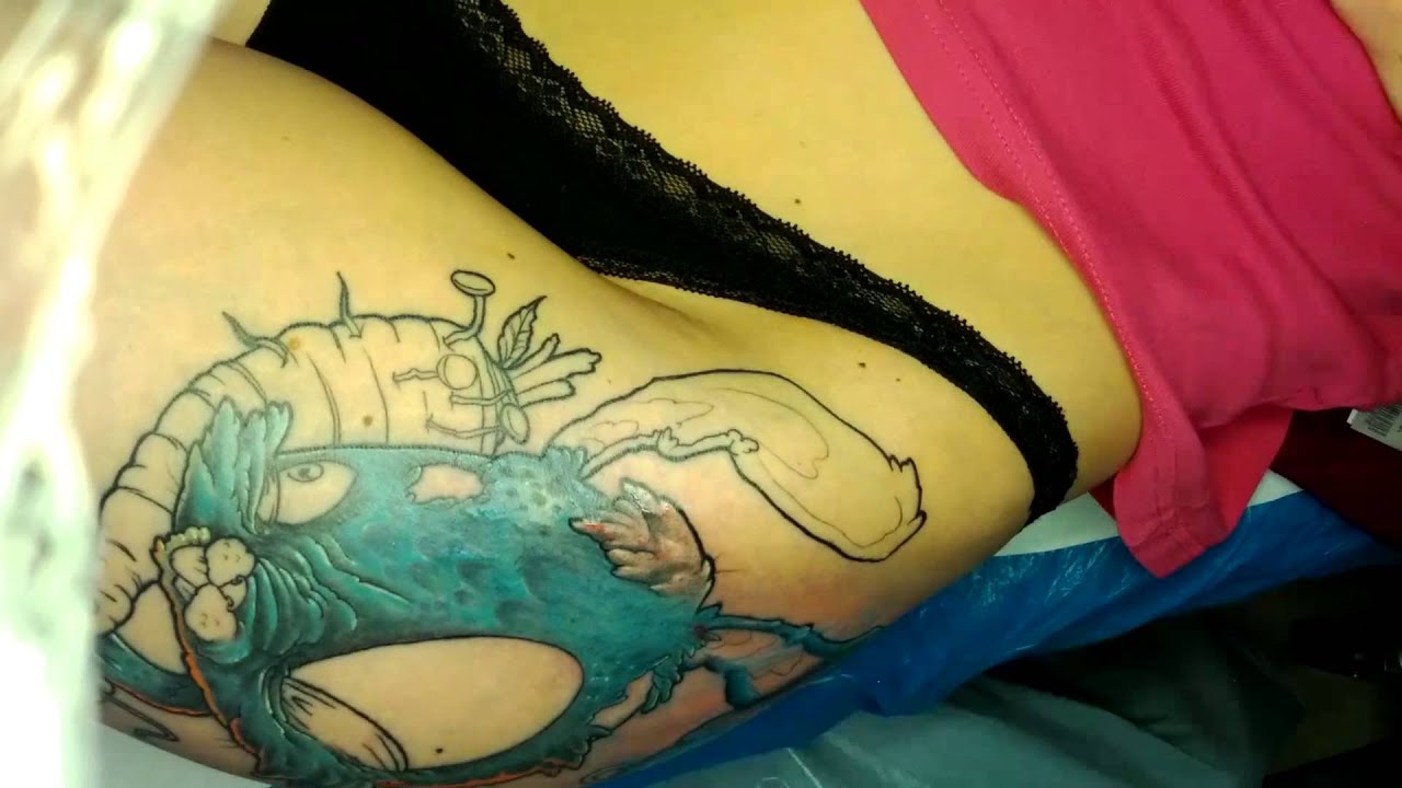 Feinstich Tattoo - Andi's Tattoo Timelapse I