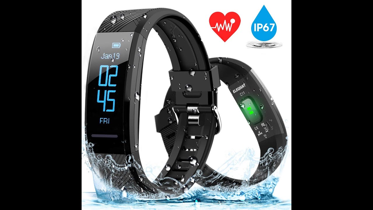 [Déballage, test et gain] Montre connectée - tracker d’activité Elegiant