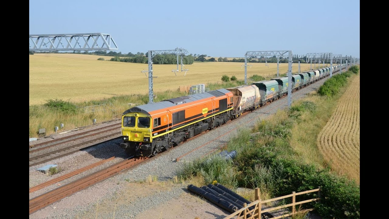 UK Class 66 Locomotives 2019   Freightliner Class 66s
