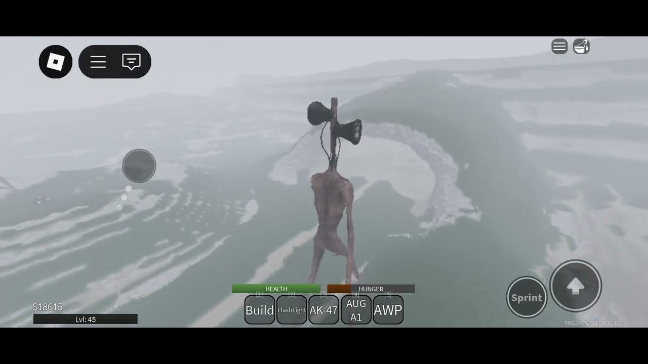 Playing as Siren head In Siren head legacy💀