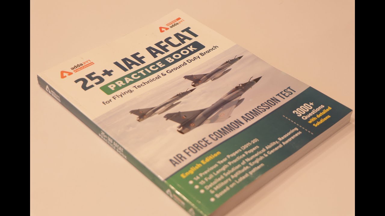 AFCAT 2 2021 | Best Practice Book For AFCAT Preparation