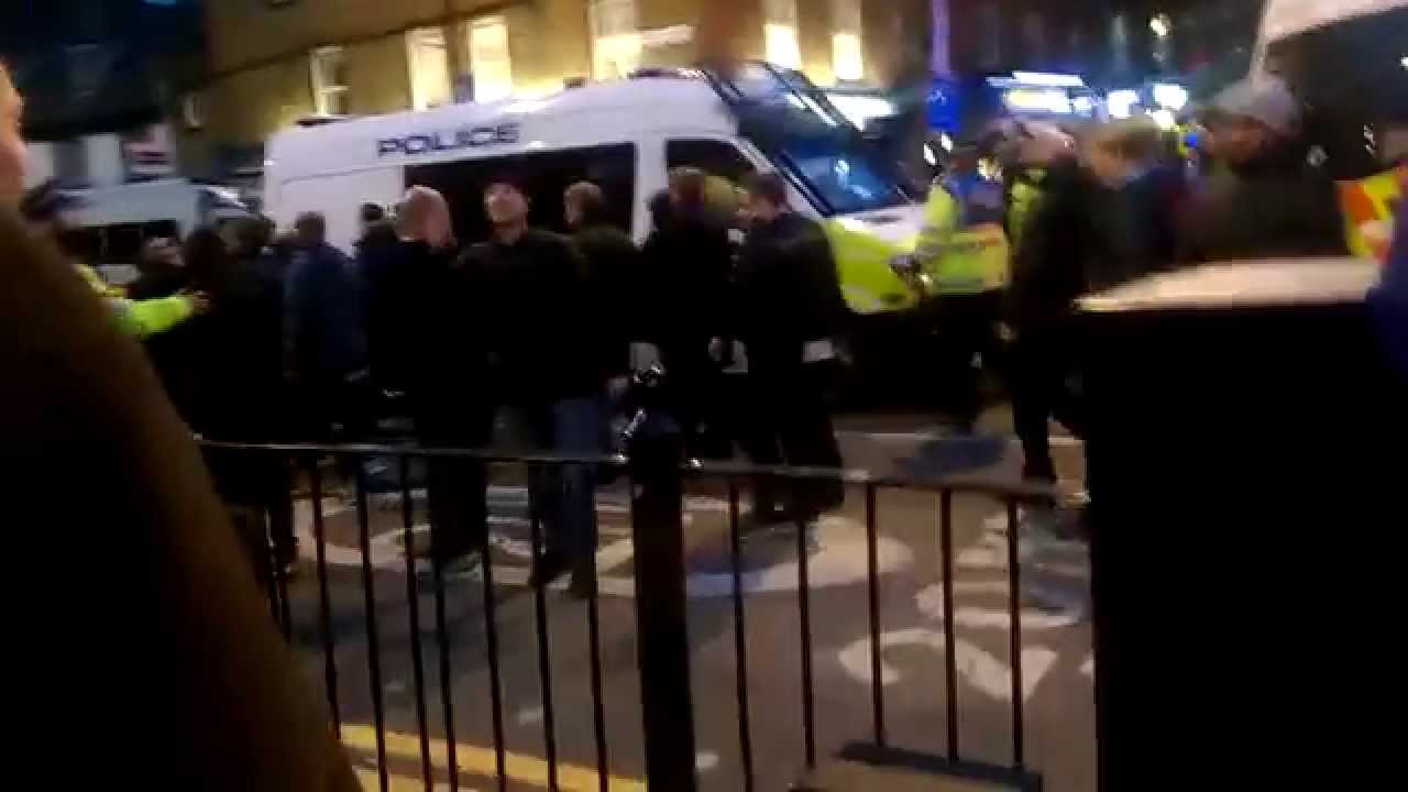 Arsenals escort arrives at White Hart Lane