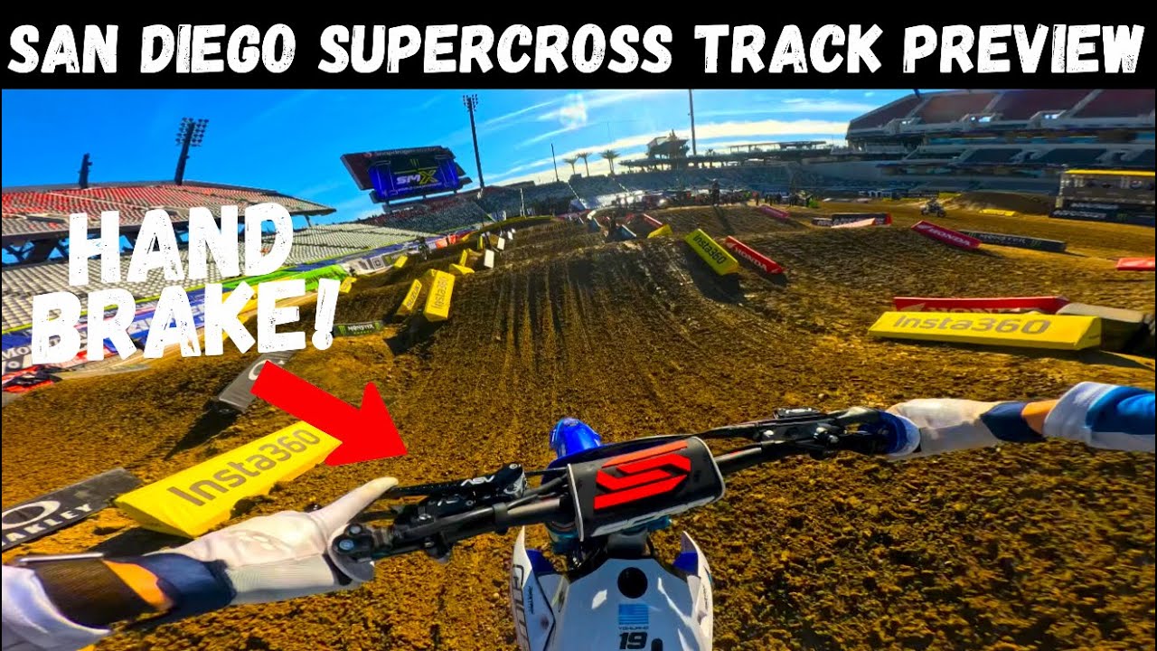 GoPro POV - San Diego SX Test & Tune with ClubMX Yamaha’s Max Vohland 