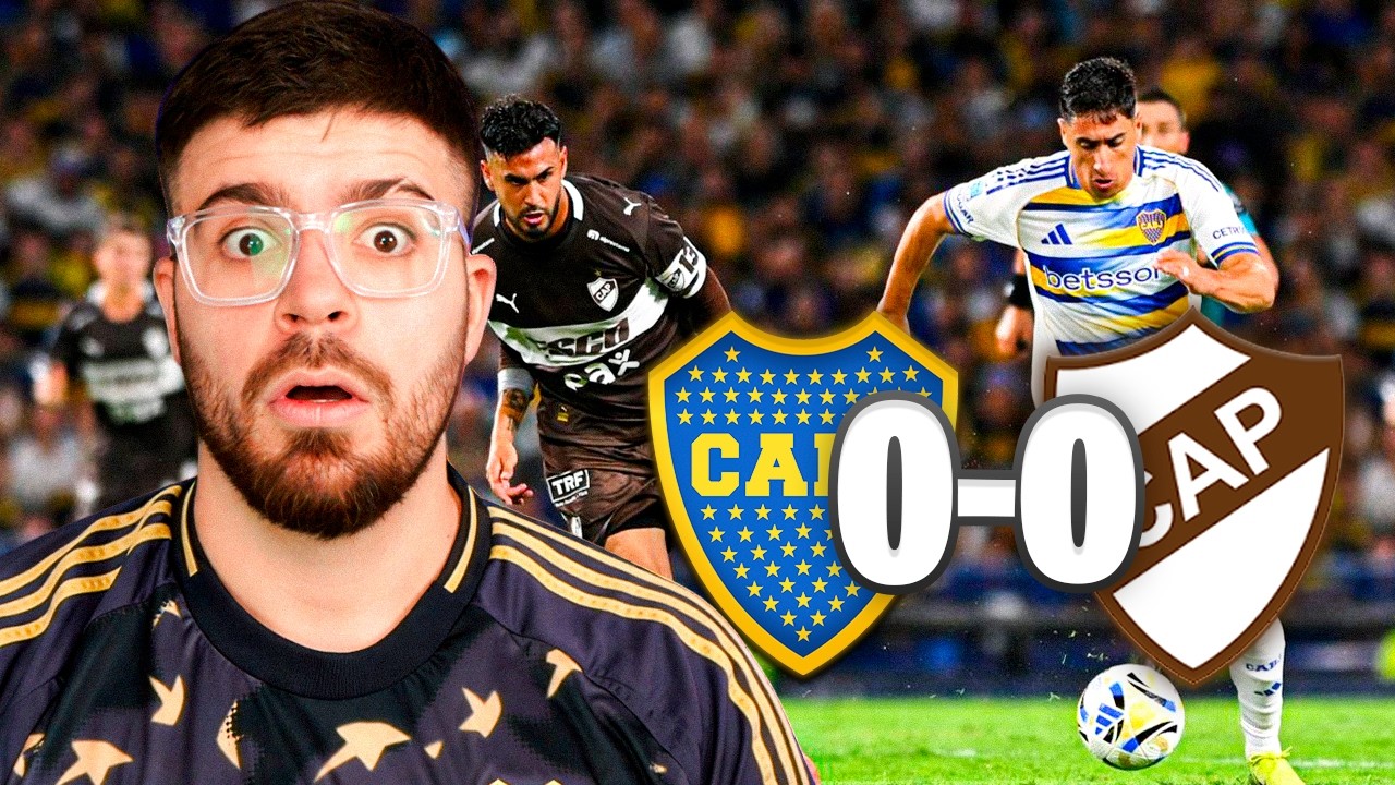 LA COBRA REACCIONA AL EMPATE DE BOCA VS PLATENSE (0-0) Y SE FUE SILBADO DE LA BOMBONERA
