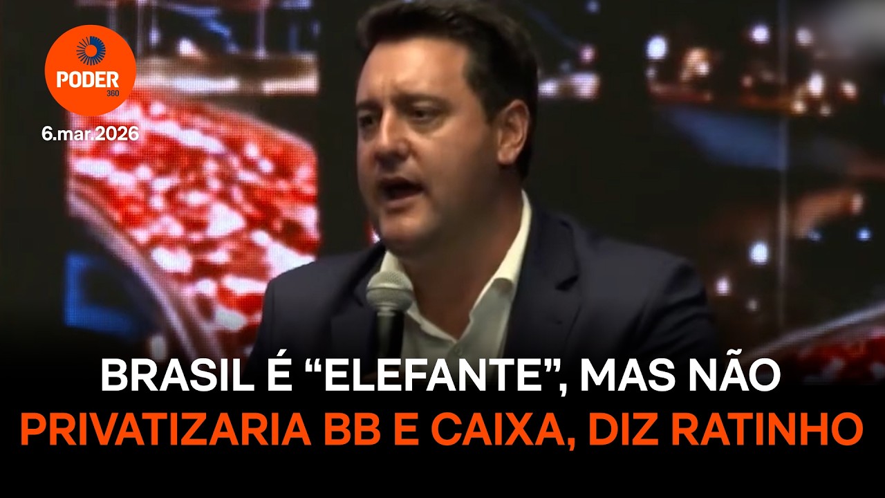 Ratinho diz que Brasil é “elefante”, mas não privatizaria BB e Caixa