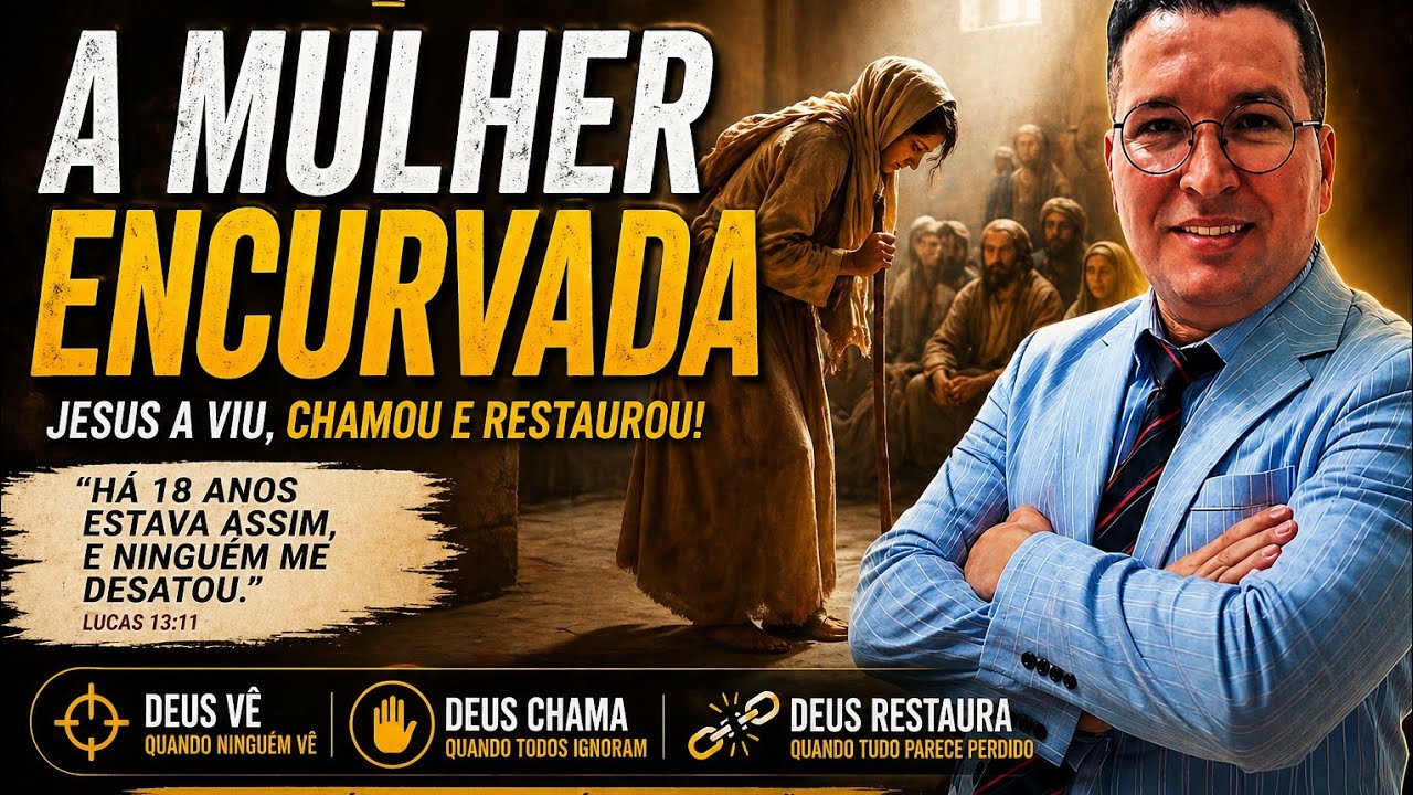 ✅Aplicações pessoais da Mulher encurvada Aplicações Bíblicas Wanderson Medeiros