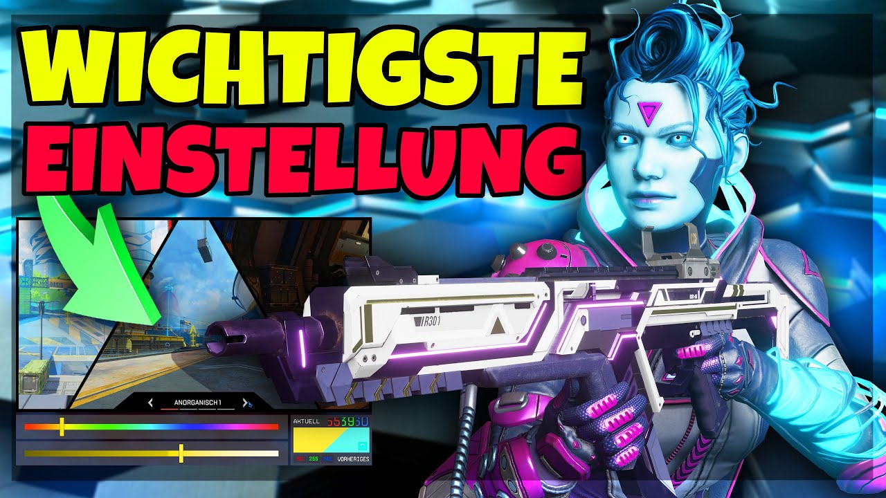 Diese EINSTELLUNG ist ESSENTIELL für BESSERES Aim!😁 | Apex Legends Tipps [4k]
