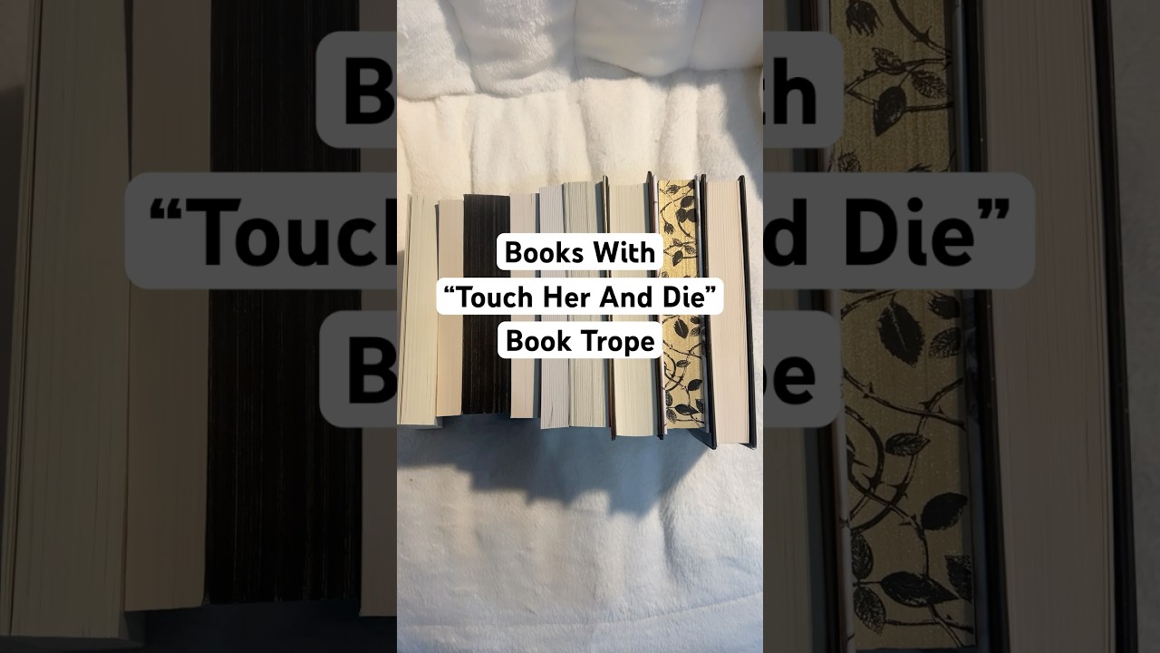 Books with &ldquo;touch her and die&rdquo; book trope #bookrecommendations #booktube #booktok #books #reading